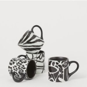 H&M vs DVF Porcelain Espresso Cup and saucer set
